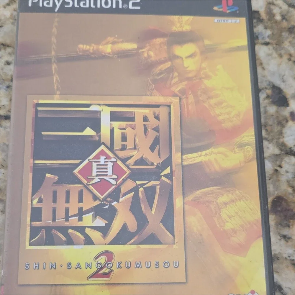 KOEI Shin Sangokumusou 2 PlayStation 2 NTSC-J (Japan) 2001 Manual Included